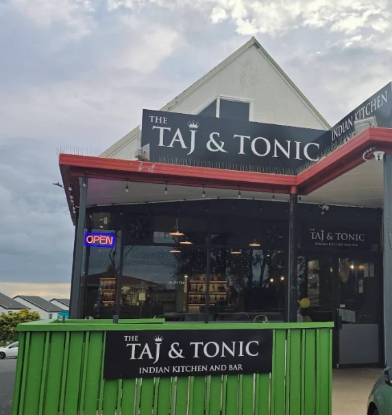 The Taj & Tonic restaurant exterior